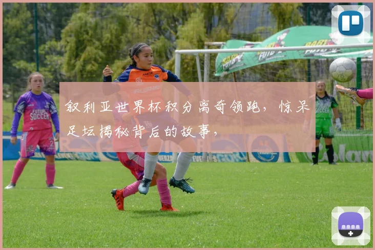 叙利亚世界杯积分离奇领跑，惊呆足坛揭秘背后的故事，
